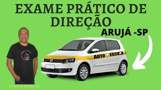 PERCURSO COMPLETO DO EXAME PRÁTICO DETRAN ARUJÁ  SP  ATUALIZADO [upl. by Sion274]