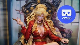 【VR180 3D】メディコス・エンタテインメント ブラック・ラグーン バラライカ フィギュアサンプル展示立体視 [upl. by Ahseia]