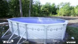 INSTALLATION PISCINE HT OVALE [upl. by Agemo514]