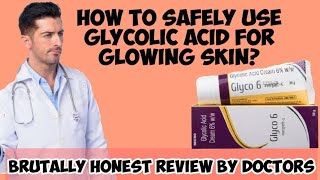 Glycolic acid review  glyco 6  glyco 12  what are the uses bad side effects [upl. by Hild162]