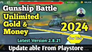 Gunship Battle 2821 Unlimited Gold  dollars  Latest Updatable From Playstore  2024 [upl. by Kazue]