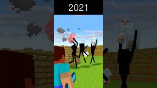 Evolution of Enderman 2  Minecraft Animation [upl. by Becket889]