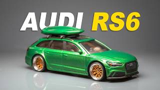 Hot Wheels Custom Audi RS6 [upl. by Akilam920]