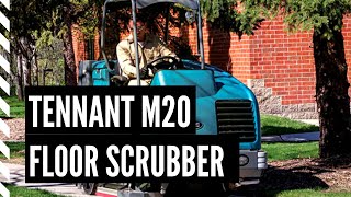 Machine Monday  Tennant M20 Floor Scrubber [upl. by Aneled247]