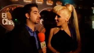 CHRISTINA RAPADO  CUMPLEAÑOS 2013 ENTREVISTA TV  parte 4 [upl. by Yrrek12]