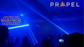 Propel Star Wars Battle Drone Laser Flight Show [upl. by Lebama]