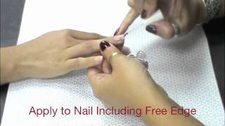 Nail Tek COMPLETE MANICURE [upl. by Yenitirb]