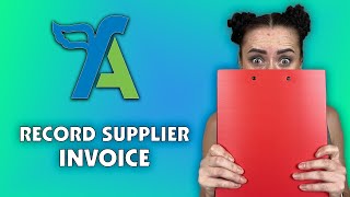 How to record supplier invoices on FreeAgent [upl. by Ennirac135]