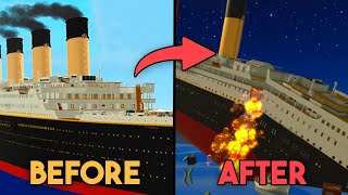 Roblox Titanic Evolution 2009 to 2024 [upl. by Goldina]