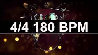 🔴 Drums Metronome 180 BPM [upl. by Zilada897]