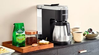 Keurig KDuo Plus Single Serve amp Carafe Coffee Maker  Keurig K Duo Coffee Maker  Filtered Coffee [upl. by Ettenom492]