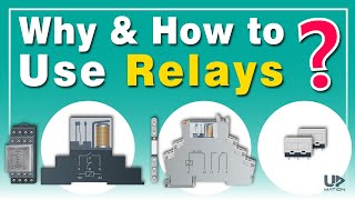 Why we use Relay in PLC Applications  Relay Wiring Diagram  Types of RelaySPST SPDT DPST DPDT [upl. by Lauhsoj]