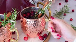 Trader Joes Winter Wassail Cocktail  Delicious Holiday Drink Recipe for Thanksgiving and Christmas [upl. by Ylrae]