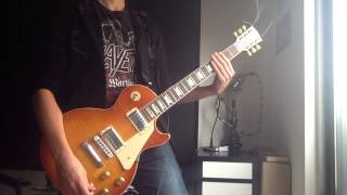 Motörhead  Killed by Death Full Guitar Cover  w Improvised solos Full HD [upl. by Solorac]