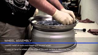 Black Forest Industries How to Rebuild and Assemble a BBS RS 3 Piece Wheel [upl. by Wyatt226]