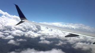 United Airlines B737900ER landing in Puerto Vallarta [upl. by Jaquiss]