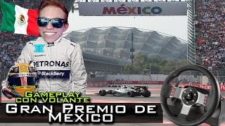 Formula 1 México  Corriendo en el Autodromo Hermanos Rodriguez con ChecoTalent  Gameplay HD [upl. by Haggar]