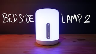 A LUMINÁRIA INTELIGENTE DE CABECEIRA PERFEITA  BEDSIDE LAMP 2 RGB DA XIAOMI [upl. by Ainoda99]