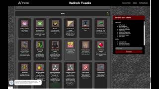 Bedrock Tweaks resource pack tutorial [upl. by Airemahs509]