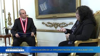 Hablando de oralidad Conciliación en la implementación de la oralidad civil [upl. by Arannahs]