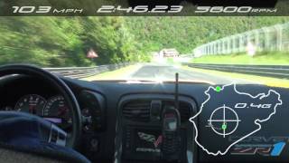 2012 Chevrolet Corvette ZR1 hits the Nürburgring [upl. by Eliathan]