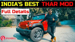 The BEST MODIFIED MAHINDRA THAR🔥‼️ New Mahindra THAR 2023 Modifications  Modified Mahindra THAR [upl. by Stouffer]