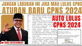 JANGAN LAKUKAN INI JIKA MAU LULUS CPNS 2024  ATURAN BARU PENDAFTARAN CPNS 2024 DAFTAR CPNS 2024 [upl. by Anoiek170]