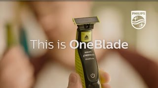 Philips OneBlade trim edge shave  Philips  QP2520 [upl. by Publus483]