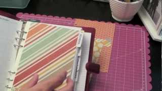 Filofax Dividers Tutorial [upl. by Wynnie]