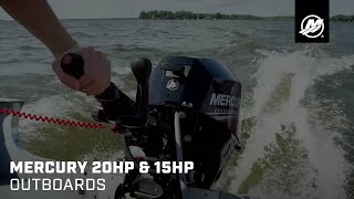 Mercury 20hp amp 15hp Outboards [upl. by Joann]