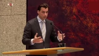 Thierry Baudet vs Tunahan Kuzu in Tweede Kamer [upl. by Stickney]