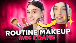 LA ROUTINE MAKEUP DE LOANE CONSEILS ASTUCES  TUTO [upl. by Yeliah152]