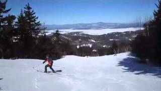 Telemark Skiing at Gunstock NH again [upl. by Avelin]