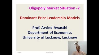 Oligopoly  Dominant Price Leadership Model [upl. by Sudderth]