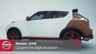 Nissan JUKE gamma di accessori Nissan per la personalizzazione [upl. by Atikihs]