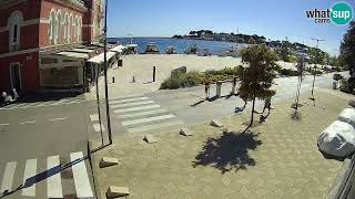 Početak ljeta  Poreč  Live Cam Croatia [upl. by Lurleen]