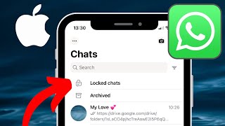 How To Hide WhatsApp Message Conversations on iPhone  Hide WhatsApp Chats [upl. by Akenehs]