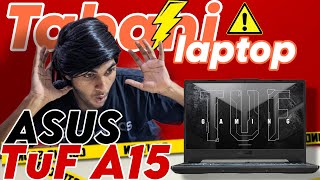 Asus TUF Gaming A15 Laptop Review  Ryzen 5 4600H GTX 1650 144Hz  Best Gaming Laptop in 2023 [upl. by Koller]