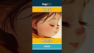 🇬🇧🇳🇱 breeze  briesje  vocabulary builder  learn English  laten we Engels leren [upl. by Lorou]