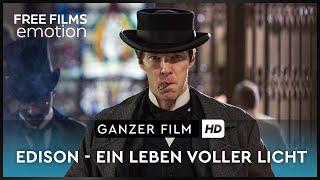 Edison  Ein Leben voller Licht  mit Benedict Cumberbatch ganzer Film auf Deutsch kostenlos in HD [upl. by Meggi872]