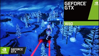 Fortnite on GTX 1650 4GB Performance Mode 1000 FPS Lowest Settings [upl. by Annoirb297]