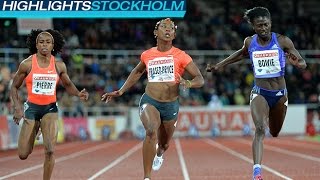 Stockholm 2015 Highlights  Stockholm BAUHAUS Athletics  IAAF Diamond League [upl. by Aynot679]