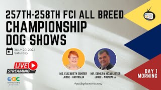 257TH amp 258TH FCI ALLBREED CHAMPIONSHIP DOG SHOW [upl. by Ed]