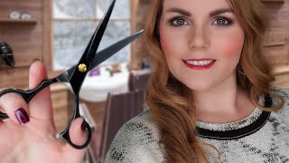 ASMR Friseur ✂ Gemütlicher Friseursalon mit 100 realistischen Sounds Roleplay Deutsch [upl. by Redvers]