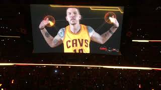 20142015 Cavs Home Opener Intro Lebrons Return [upl. by Nathanson]