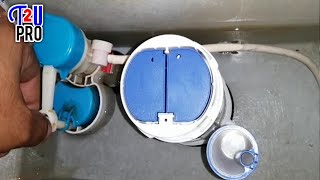 How to install wc flash tank Fitting clip type [upl. by Bopp]