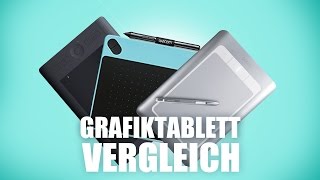 Wacom GrafiktablettVergleich Kaufberatung 20400€ digital Zeichnen lernen [upl. by Applegate914]