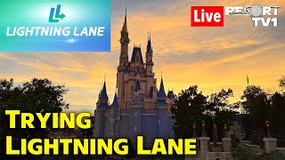 🔴Live Trying the New Lightning Lane Multi Pass at Magic Kingdom  Walt Disney World  72724 [upl. by Betteann]