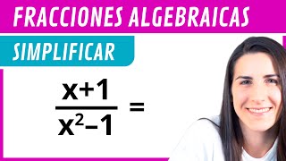 SIMPLIFICACIÓN de FRACCIONES Algebraicas 🍕 [upl. by Ahsimaj]