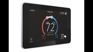 Lennox iComfort S30 Smart Thermostat Review HVAC [upl. by Mord]